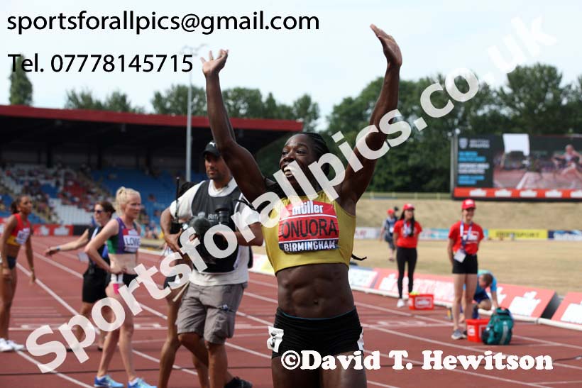 Womens 400 metres, Muller British Championships, Alexander Stadium, Birmingham. Photo: David T. Hewitson/Sports for All Pics